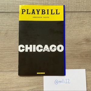 PLAYBILL Chicago on Broadway (with Todrick Hall!)